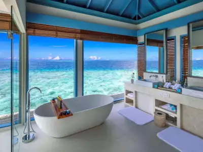 Over Water Residence With Pool - Two Bedroom Bath Raffles Maldives Meradhoo