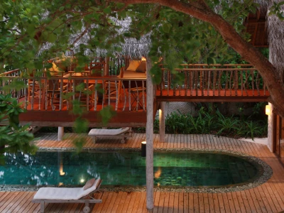 Villa 02 - Three Bedroom Sunrise Retreat with Pool Exterior - Soneva Fushi