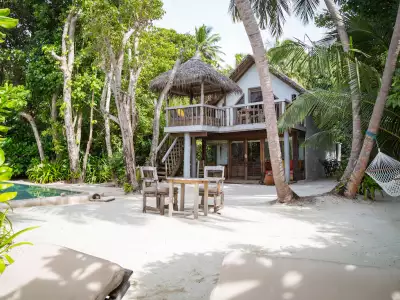 One Bedroom - Crusoe with Pool Exterior - Soneva Fushi