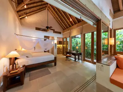 One Bedroom - Soneva Fushi Family Villa Suite with Pool Interior - Soneva Fushi