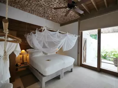 Two Bedroom - Crusoe Suite with Pool Bedroom - Soneva Fushi