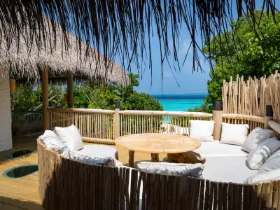 Villa 5 - Three Bedroom Beach Retreat with Pool Exterior - Soneva Fushi
