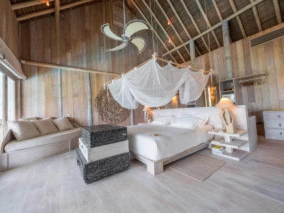 Villa One - Three Bedroom Beach Residence with Pool Interior - Soneva Fushi