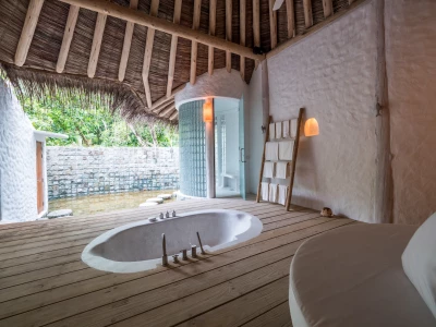 Villa One - Three Bedroom Beach Residence with Pool Bath - Soneva Fushi