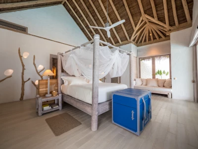 Villa One - Three Bedroom Beach Residence with Pool Interior - Soneva Fushi