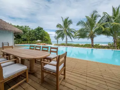 Villa One - Three Bedroom Beach Residence with Pool Deck - Soneva Fushi