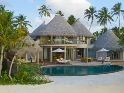 Beach Residence With Pool - Two Bedroom Exterior The Nautilus Maldives