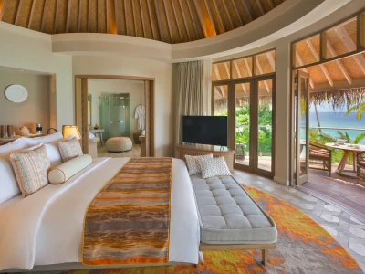 Beach Residence With Pool Bedroom The Nautilus Maldives