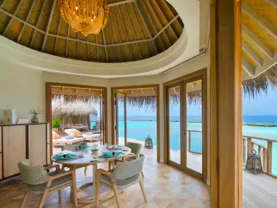 Ocean Residence With Pool Interior The Nautilus Maldives