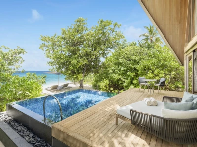 Beach Villa With Pool Deck The St. Regis Maldives Vommuli