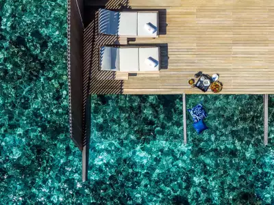 Over Water Villa With Pool Deck The St. Regis Maldives Vommuli