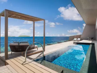 St Regis Overwater Suite with Pool Deck The. St. Regis Maldives Vommuli