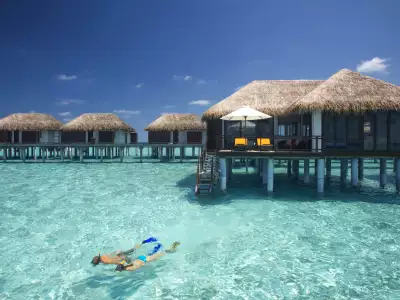 Water Villa Exterior Velassaru Maldives