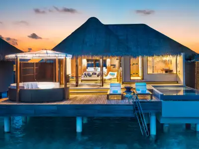 Fabulous Overwater Villa with Pool Exterior W Maldives