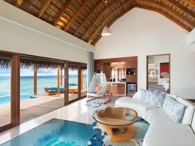Wow Ocean Escape With Pool - Two Bedroom Living Room W Maldives
