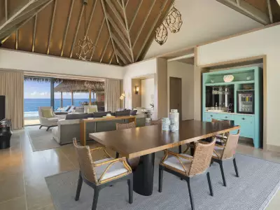 Waldorf Astoria Maldives Ithaafushi Two Bedroom Reef Villa With Dining