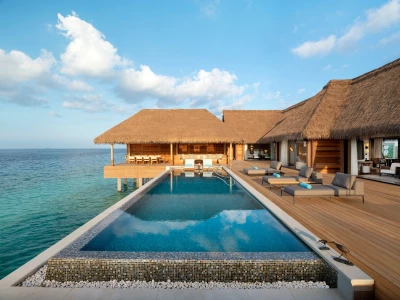 Waldorf Astoria Maldives Ithaafushi Two Bedroom Over Water Villa With Pool View