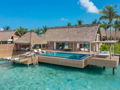 Reef Villa with Pool View Waldorf Astoria Maldives Ithaafushi