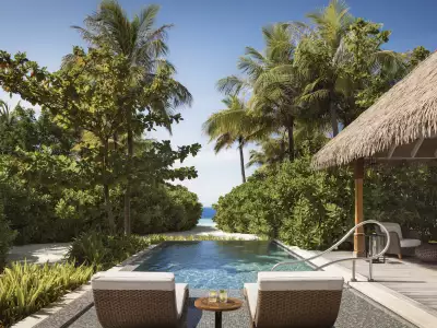 Waldorf Astoria Maldives Ithaafushi Three Bedroom Over Water Villa With Pool