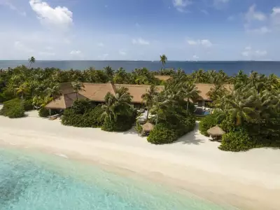 Waldorf Astoria Maldives Ithaafushi Three Bedroom Over Water Villa With Pool Beach