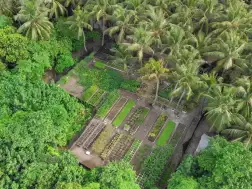 Vakkaru Maldives Organic Farm Aerial