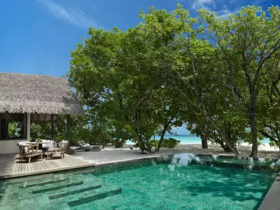 Deluxe Beach Pool Residence Outdoor Vakkaru Maldives