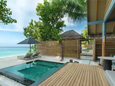 Beach Pool Residence - Four Bedroom - Exterior - Vakkaru Maldives