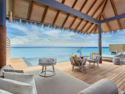 Over Water Villa with Pool Terrace Vakkaru Maldives