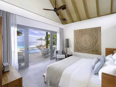 Beach Pool Residence - Three Bedroom - Interior - Vakkaru Maldives
