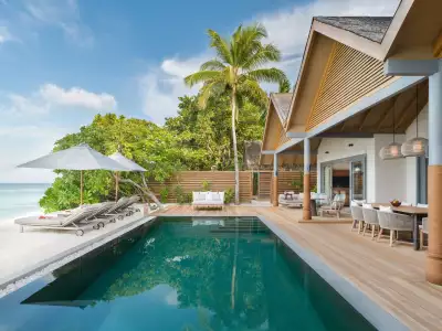 Beach Pool Residence - Three Bedroom - Exterior - Vakkaru Maldives