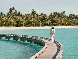 Patina Maldives Island Walkway and Beach