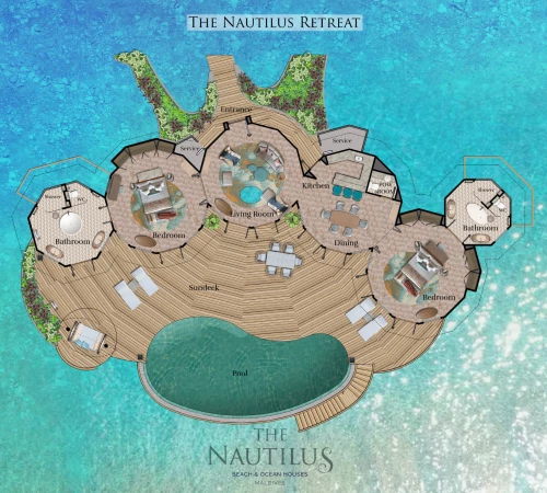 THE NAUTILUS RETREAT FLOOR PLAN