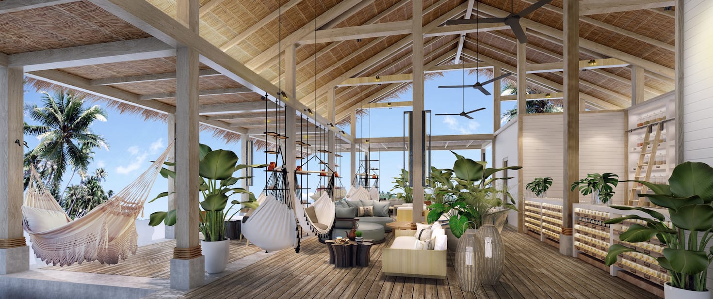 Hilton Maldives Amingiri Resort & Spa tea-lounge