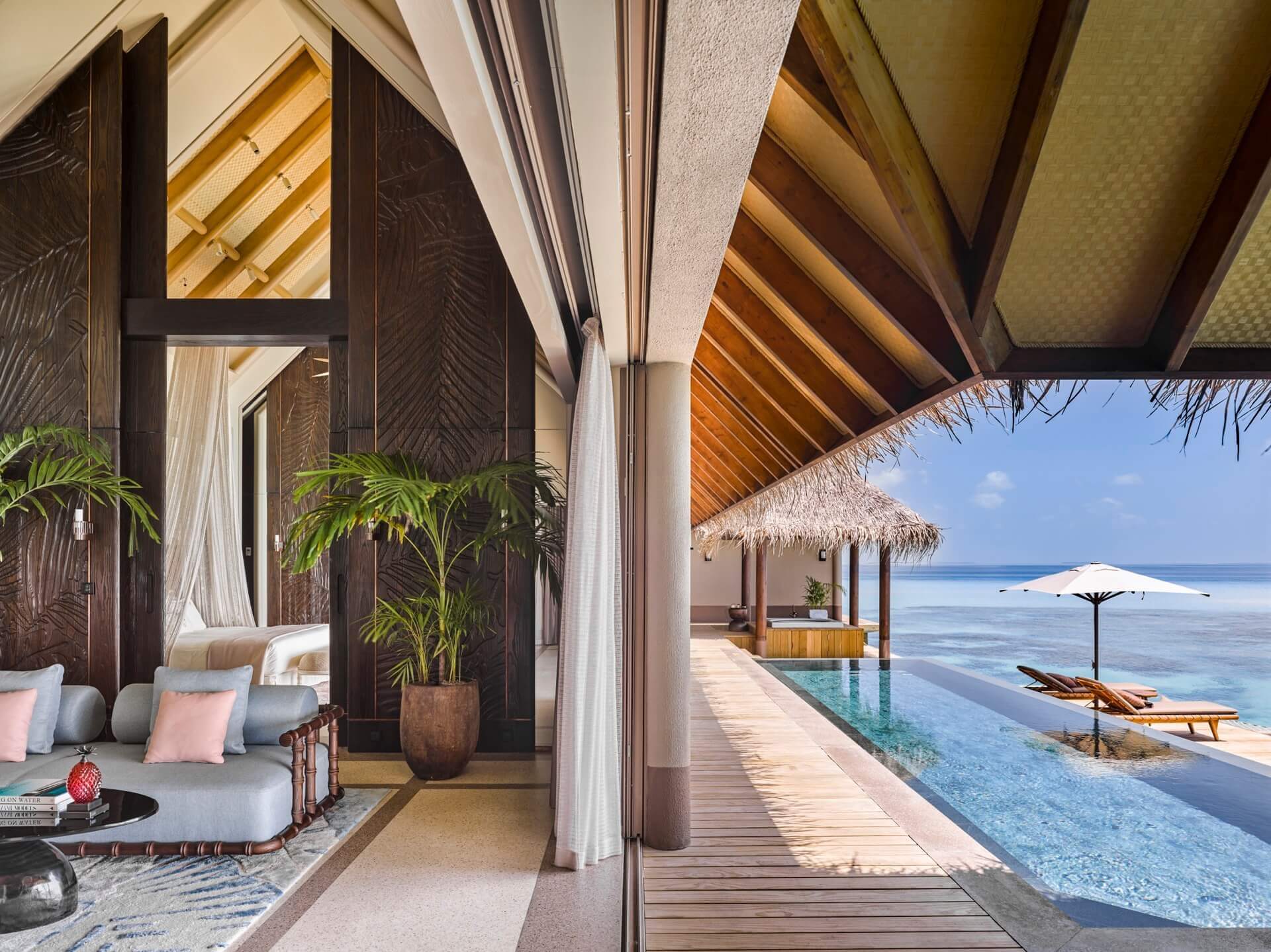 JOALI Maldives - Three Bedroom Ocean Residence with 2 Pools - Pool Area