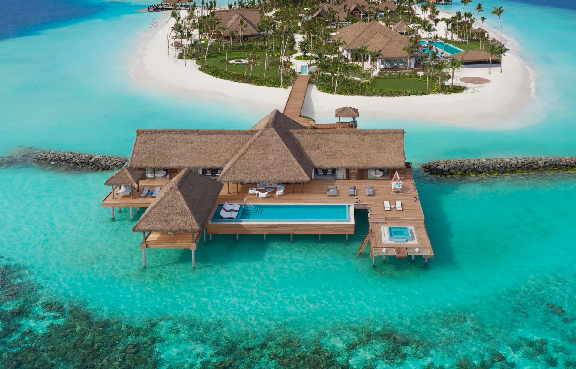 Ithaafushi Private Island  Two Bedroom Over Water Villa